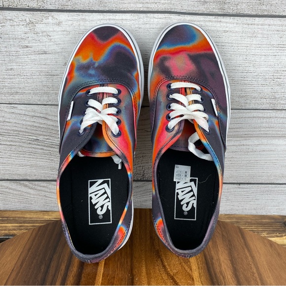Vans Authentic Dark Aura Infrared Lace Up Sneaker Women’s Shoe Size 8.5 - Picture 9 of 11